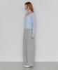 Lense Rs String Wide Sweat Pants Melange Gray