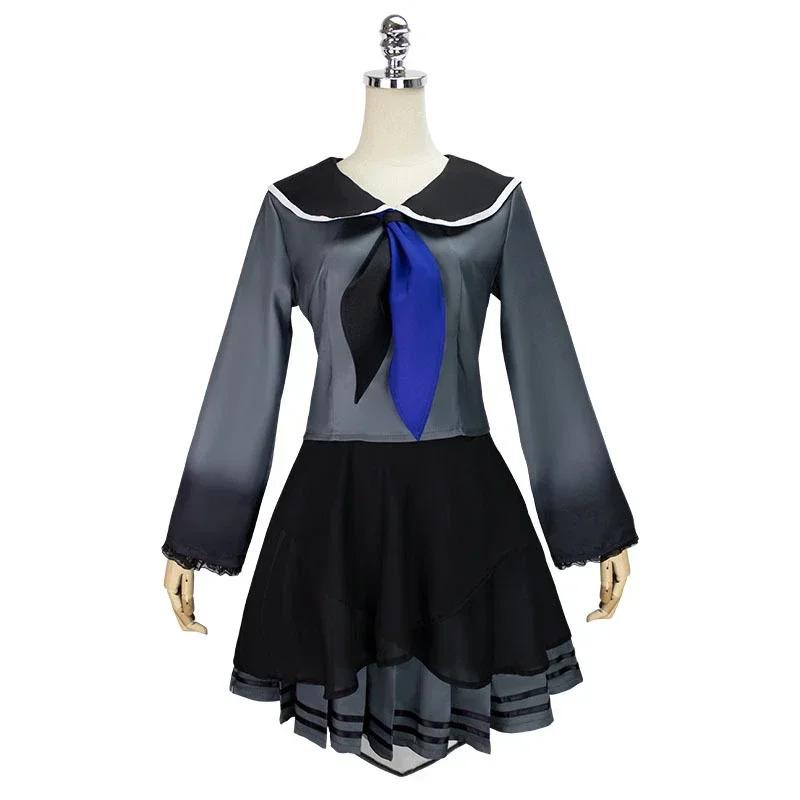 Asahina Mafuyu Cosplay Costume Wig Anime Project Sekai Colorful Stage Cosplay Halloween Party Uniform for Women Girls