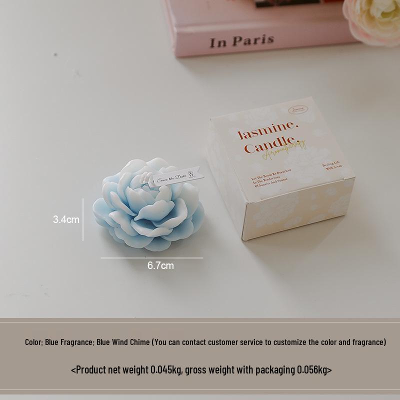Jasmine Scented Candle - Creative Fragrance Ornament for Mother's Day Gift or Party Favor