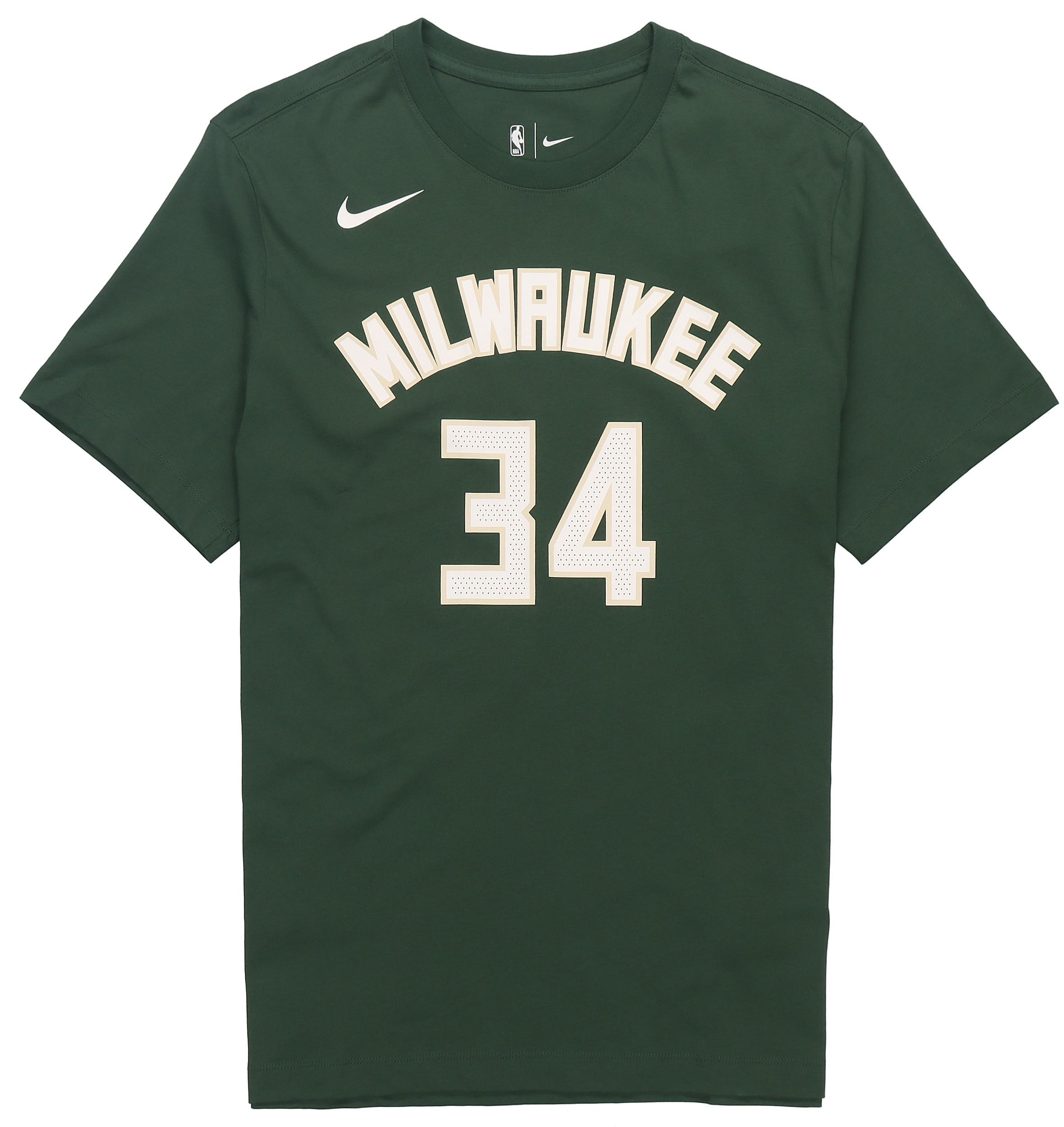 

Nike T Shirts Men s Green Crew Neck Moderate Straight Fit CV8535-326 L