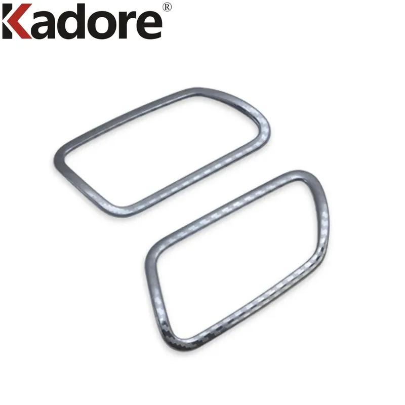 For Kia Cerato Forte K3    Carbon Fiber Car Front Side Air Condition Vent Outlet Cover Trim Interior Accessories