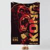 movie K-King Kong-g Throw Thick Comfort Flannel Quilt, Multi-scene Use Indoor Outdoor Daily Nap