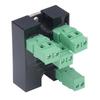 BERM 3 Phase Solid State Relay Mini SSR Relay Connector Kit 4‑32VDC Input 24‑480VAC Output