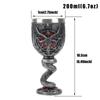 Baphomet Pentagram Horn Goblet Wine Glass Gothic Wicca Pagan Mystical Tankard Coffee Beer Mugs 600ml 200ml Mystic Wicca Fan Gift