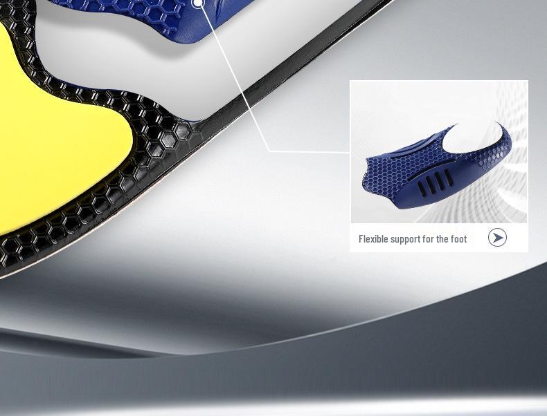 Cowhide Orthopedic Sports Insoles: Arch Support, Shock Absorption, Anti-Torsion, Deodorant, Antibacterial, Sweat-Wicking, Breathable, Non-Slip.