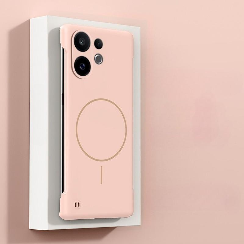 Frameless Magnetic Case for OPPO K13 Turbo Magsafe Wireless Charging Matte Ultra Thin Hard Back Cover for OPPO K13 Turbo Pro