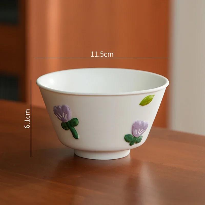 Kreative Relief Blume Keramik Platte Licht Luxus Restaurant Köstliche Salat Obst Platte Exquisite Hause Gerichte Esszimmer Platten