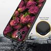 PP52 Rose Colorful Soft Shell Phone Case for OPPO A3 Pro A72 A74 A76 A77 A77S A78 A79 A94 A95 A18 A40M A58
