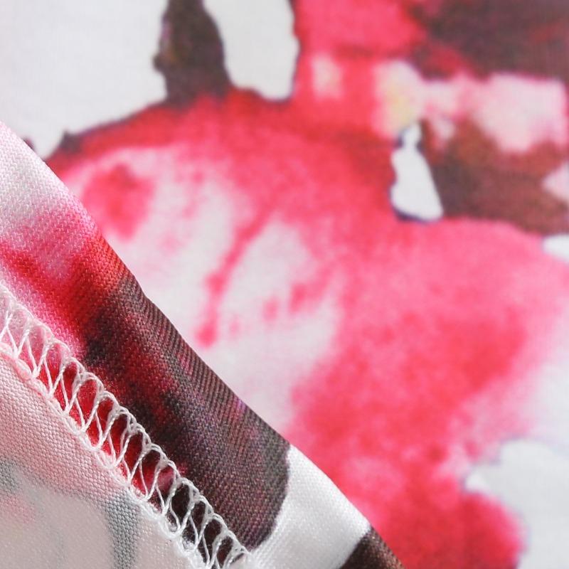 Fashion Women Floral Print Sleeveless Short Mini Dress Party Dress