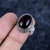Mozambique Garnet Gemstone 925 Sterling Silver Jewelry Ring Size 8.5 MM-3442