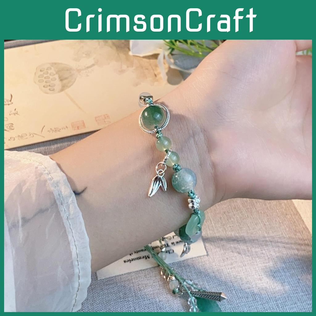 Butterfly Lotus Chic Bracelet For Women Friendship Gift Style Chinese