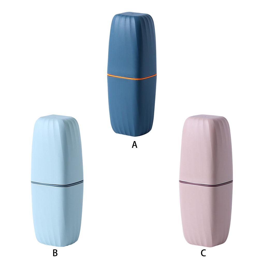 Travel Toothbrush Holder Case Lightweight And Portable Easy To Clean Toothbrush Container Durable PP
