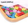 Wooden Colorful Cartoon Hand Buttons For Kids Diy Craft Projects And Kindergarten Activities