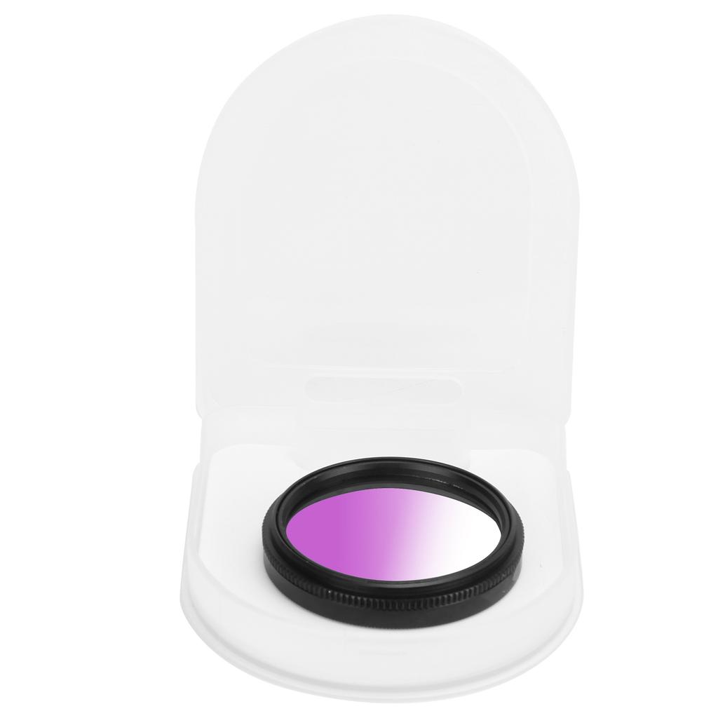 Filtro Graduale Junestar 40,5 mm Rivestimento Multistrato Impermeabile Filtro Lente a Colore Graduale per Fotocamera Canon