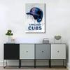 Chicago City Baseball Poster Print Canvas Wall Art Decor for Bedroom Large Painting Picture Wall Art to Sports Fans NOUCAN (12x18inch-Unframe,A)