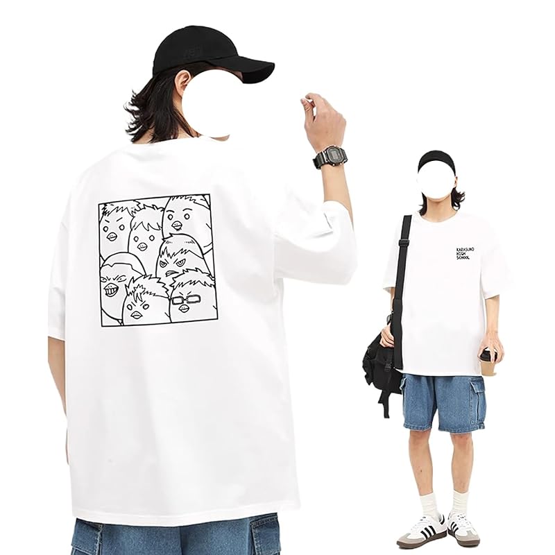 

[REENEW] 2024 haikyuu футболка Karasuno High School короткий рукав Hinata Shouyou Toshio Kageyama Yu Nishitani косплей памятная футболка короткий рукав