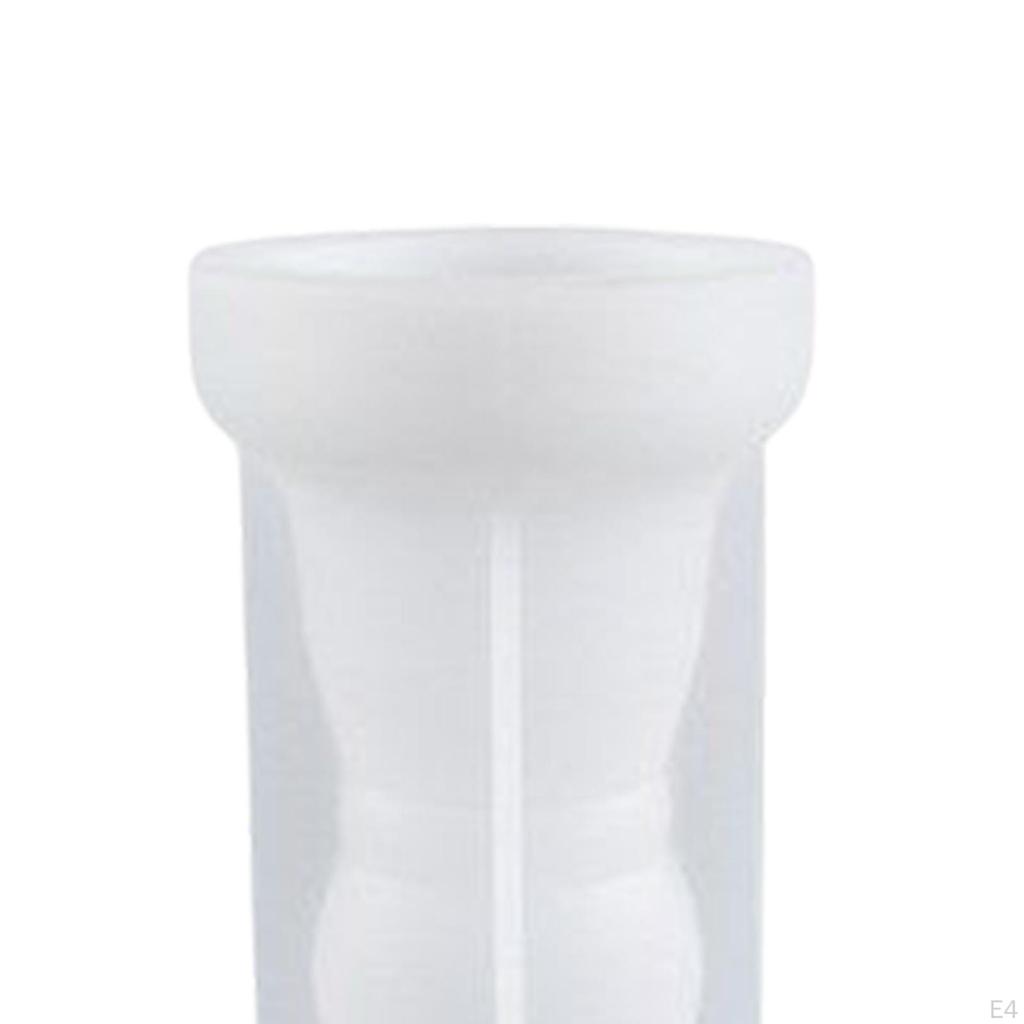 3D Silicone Holder Epoxy Resin Handmade Reusable for Pillar Crafts Making Rack Accessories