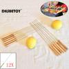 10pcs BBQ Pins Barbecue Clip Barbeque Skewers 30 Cm Needle Utensil Stainless Steel Outdoor
