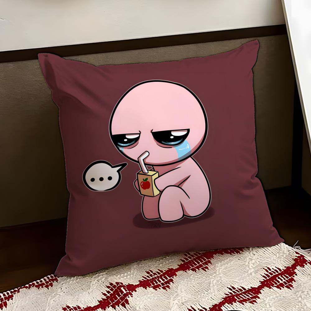 The BBinding of Isaac Cushion Cover Reversible Soft Durable Pillow Cover Home  Car MultiScene Use for Daily Comfort