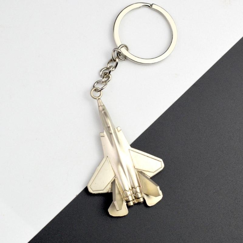 Artistic Fighter Jet Keychain Based On J-35A Model Excellent Pendant for Enthusiasts Decoration and Gift Selection