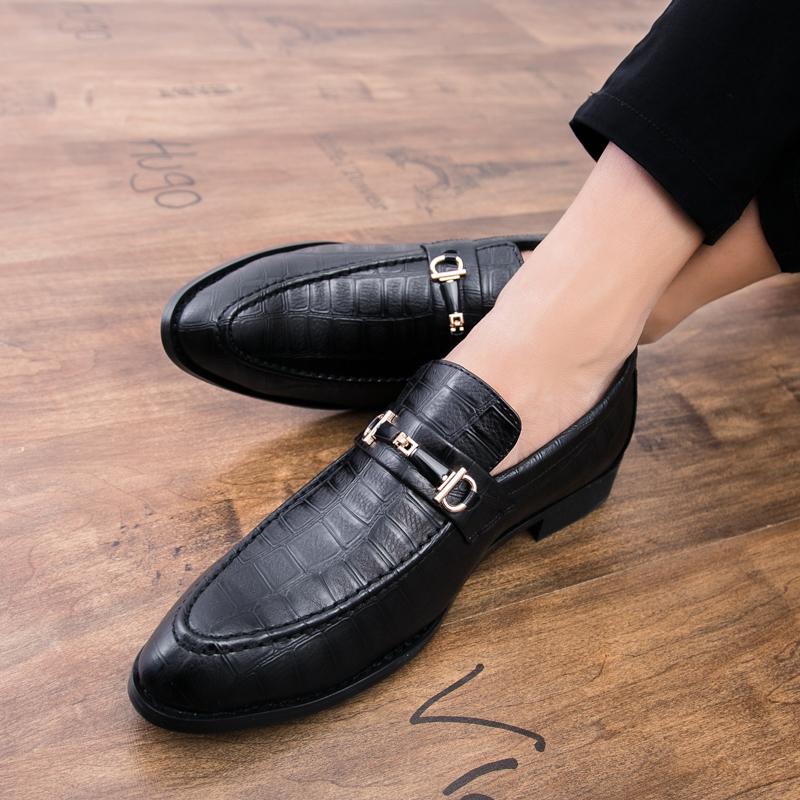 Fashionmen Shoes Loafers Casual Leather Luxury Designer Social Driving  Adult Fashion Moccasins Men Loafers Shoes Sapato Masculino