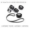 Belt Tensioner Pulley Set 11287563927 7PK1855 11287556251 Belts Pulleys For BMW E82 E88 E90 Belt Tensioner Tighten Belt