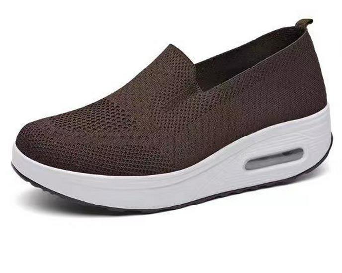 Women's Versatile Rocking Shoes - Fashionable Flat Bottom for Casual, Outdoor & Travel