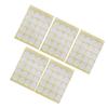 200Pcs Candle Wick Stickers Heat Resistant Double Sided Tape Sticker for Candle Making