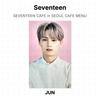 Seventeen CAFE in SEOUL CAFE MENU Official Photocard