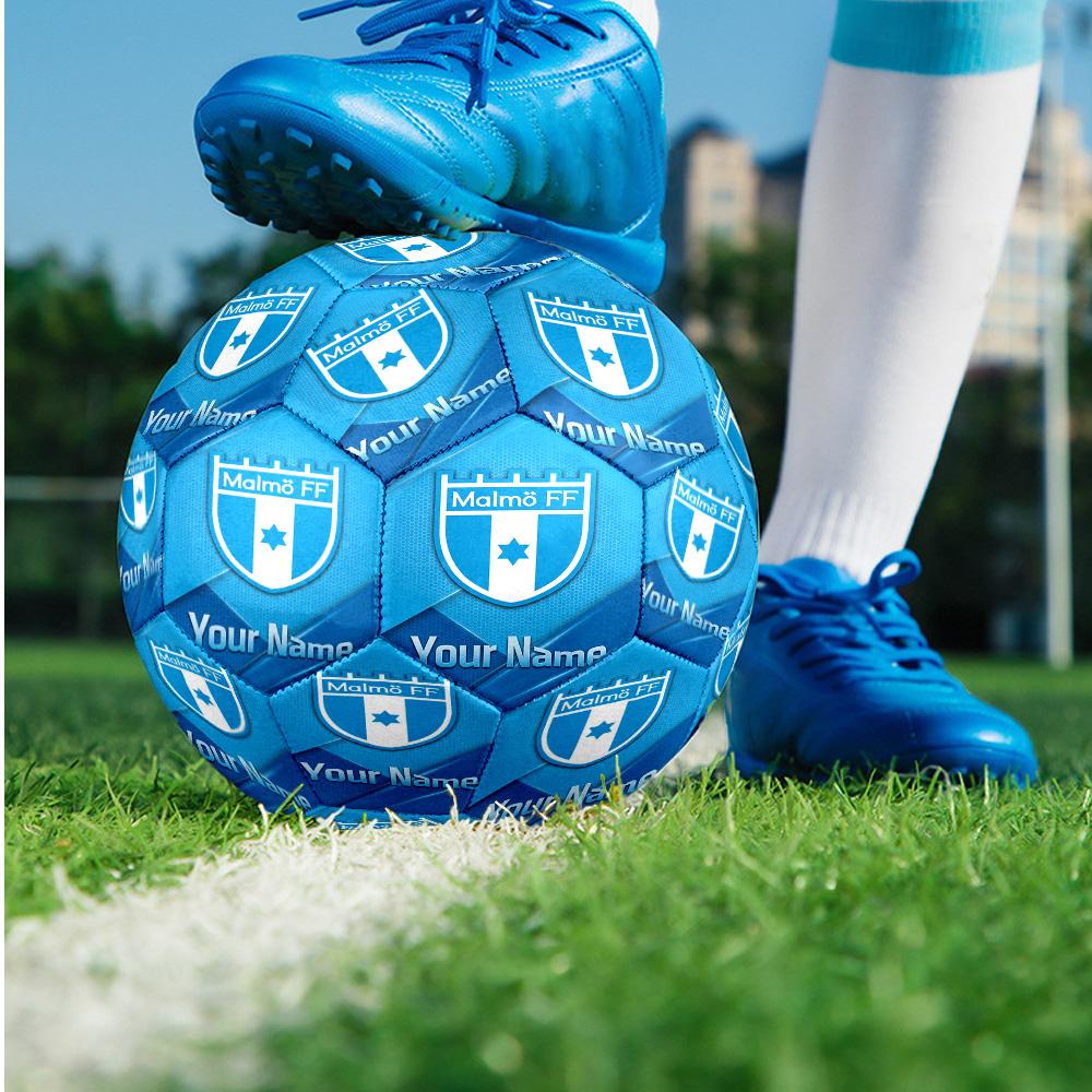 Malmö FF Fashion Size 5 Football Wearproof Non‑Slip Soccer Ball For Sports Training Entertainment Use