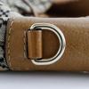 Gucci New Jackie Handbag 246907 Diamante Bamboo Fringe Brown Canvas Women Used