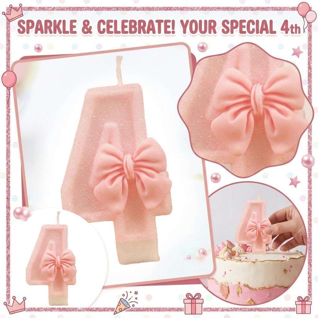 Fashion Cartoon Creative Birthday Candles Party Digital Candles