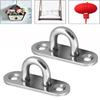 Stainless Steel Ceiling Hook 2Pcs Chandel Ceiling Hanging Kit
