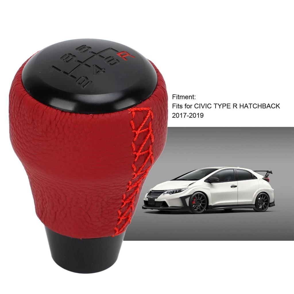 KIMISS Leather Shift Knob 6 Speed Gear Shift Knob 08u92 Tea 110 Stick Ball