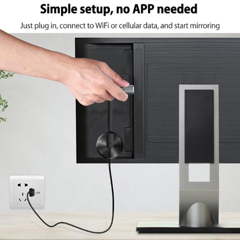 4K 5G Screen Projector Mobile Phone Connected To TV Wireless HDMI Transmission To Computer Monitor 4K HD HDMI Media Player