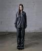 MUCENT Locke Setup Metal Logo Cutoff Pigment Sweatpants Unisex