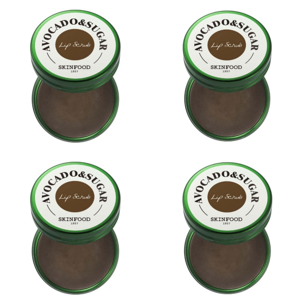 SKINFOOD Avocado & Sugar Lip Scrub 14g*2Pcs/4Pcs