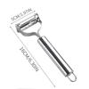 Stainless Steel Cane Knife Multi-Purpose Household Pineapple Peeler Thickened Kitchen Wax Gourd Lettuce Peeler
