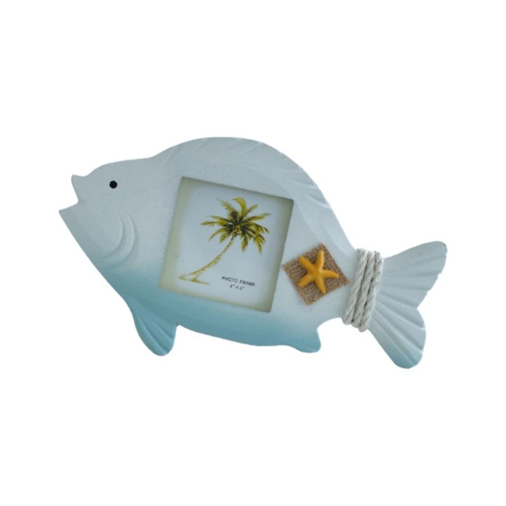 Unique-shaped Nautical Decor Frame 3-inch Instant Photo Frame Ocean-Themed Photo Frame  Coffee Shop