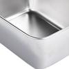 304 Stainless Steel Tray Dish Plate Rectangle Food Storage Container for Fruit Vegetables