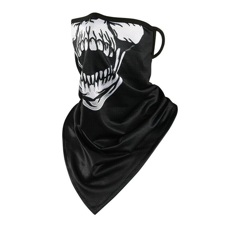 1/2Pcs Motorcycle Balaclava Camouflage Face Ice Silk Mask Anti-UV Running Riding Face Shield Sports Headwrap Moto Accessories