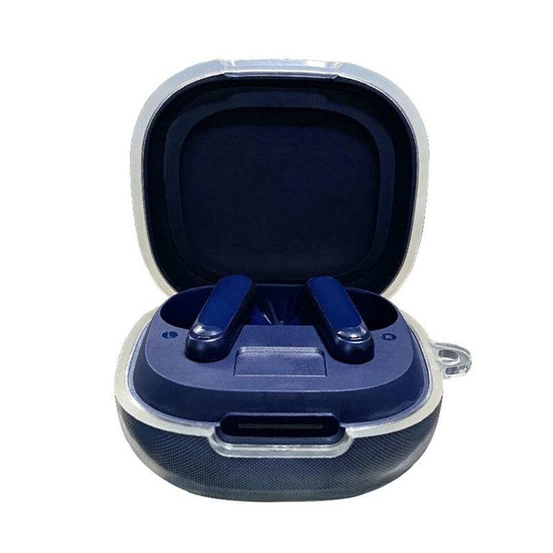 Clear Small Earbud Case Shockproof Protective Cover Flexible Small Protections Case Storage Case for Earphone P40i