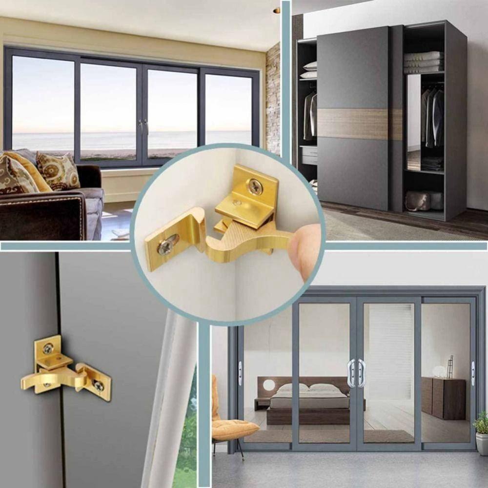 Low Noise Door Elbow Buckle Home Improvement Door Catch Retro Bird Latch Lock  Window