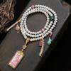 Tibetan Nine-tailed Fox Thangka Pendant 108 Beads Bracelet Natural Star Moon Bodhi