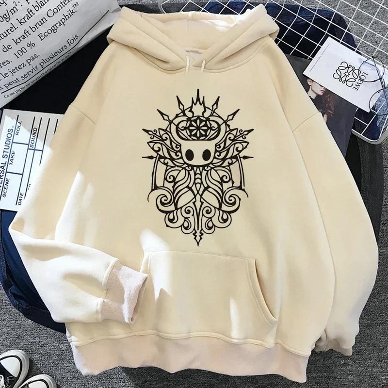 Hollow Knight Pánské mikiny Korea Ulzzang Grunge Y2k Estetické Fmale Podzimní a zimní pulovry Hoddies Grafický Streetwear