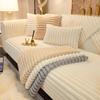Winter Rabbit Plush Sofa Cushion and Universal Seat Mat Cover.