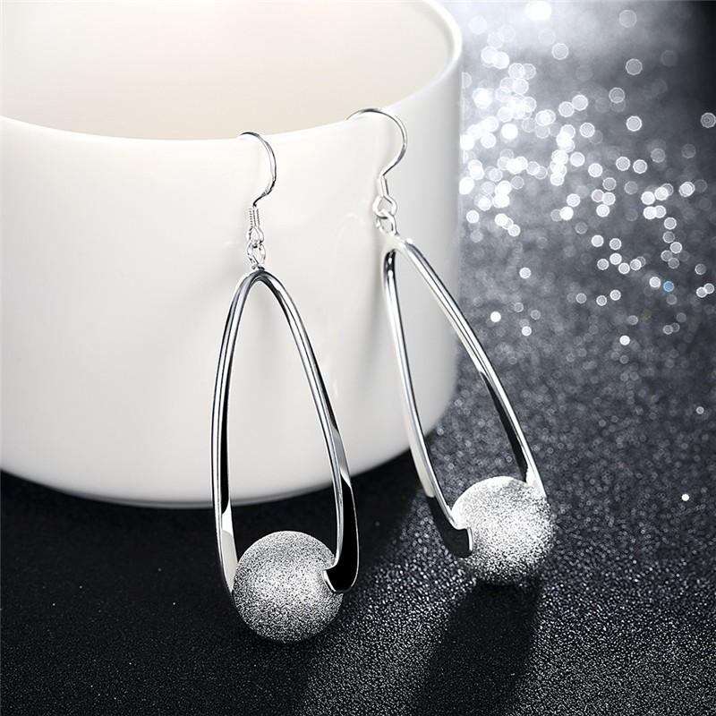 

Трансграничная мода: Oval Cutout Dangle Drop Earrings for Women