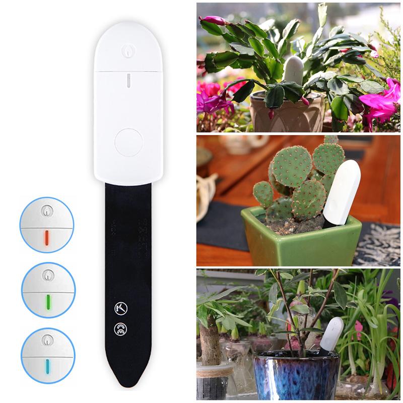 

Portable Soil Moisture Sensor Monitor Plants Flower Soil Hygrometer Plant Detector Garden Care Planting Humidity Meter