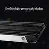 M.2 SSD Heatsink Thermal Pad Heatsink Aluminium Cooling with Silicone Thermal Pad Heatsink 2280 NVME CPU Cooling