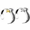 Viking Eagle Cuff náramek Valentýnský dárek pro přítele Nastavitelný otevřený Tribal Wildlife Šperky Indický Eagle Wing náramek